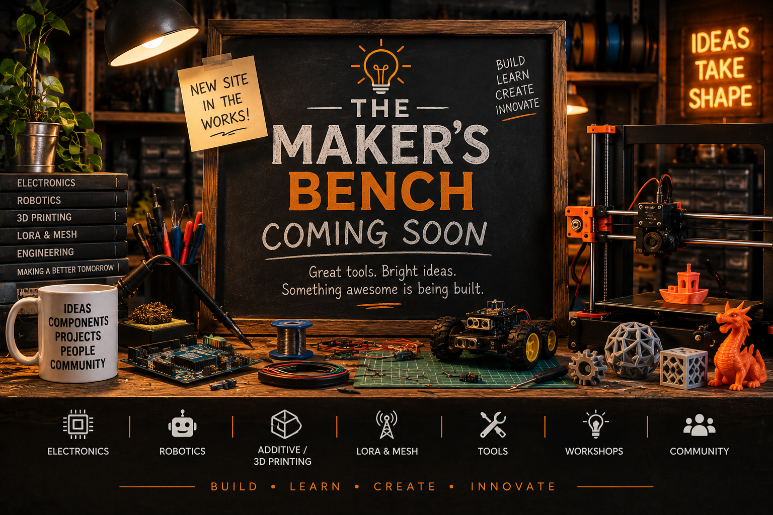 The Maker's Bench — Coming Soon
